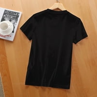 Ризи за физикална терапия, терапевтична отряда PT Подаръци ID шик графичен тройник за жени-памучна тениска с къс ръкав с готини