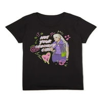 Зомбита Момичета Графичен Тениска, Размери 4-16