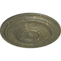 1 2 од 1 2 П традиционен таван медальон, ръчно изрисуван Хамамелис пращене