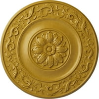 5 8 од 3 4 П Милано таван медальон, ръчно рисувани преливащи се Злато