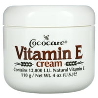 Cococare Vitamin E Cream - IU - Oz