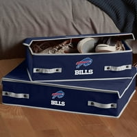 Франклин спорт НФЛ Бъфало сметки под леглото Кошчета за съхранение-голям