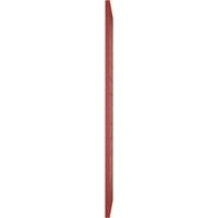 Екена Милуърк 15 в 68 з вярно Фит ПВЦ хоризонтална ламела модерен стил фиксирани монтажни щори, огън червено