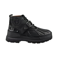 Polo Ralph Lauren Oslo Low Leather Men's Boots Black 812845445-002