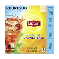 Lipton, Iced Black Tea Неоснователни K-чаши, чаени шушулки, CT