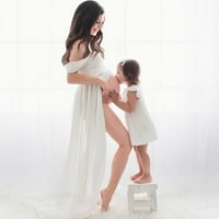 Рокли за майчинство за фотосесии шифонска рокля фотография за бременни жени дрехи