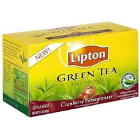 Липтън червена боровинка нар зелен чай чанти, 20кт