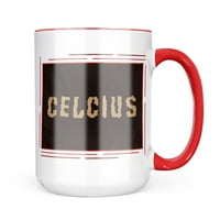 NEONBLOND CELCIUS изгоря подарък за халба за хартия за любители на чай за кафе