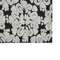 По -добри тенденции медальон памучен комплект килим за баня - въглен естествен
